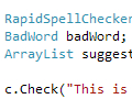 Non GUI core spell checker. 
