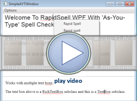 Play RapidSpell WPF video